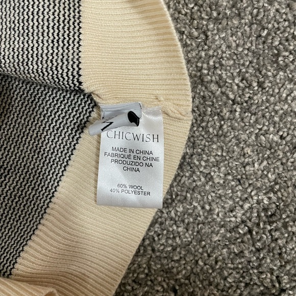 CHICWISH high neck sweater - Picture 3 of 5